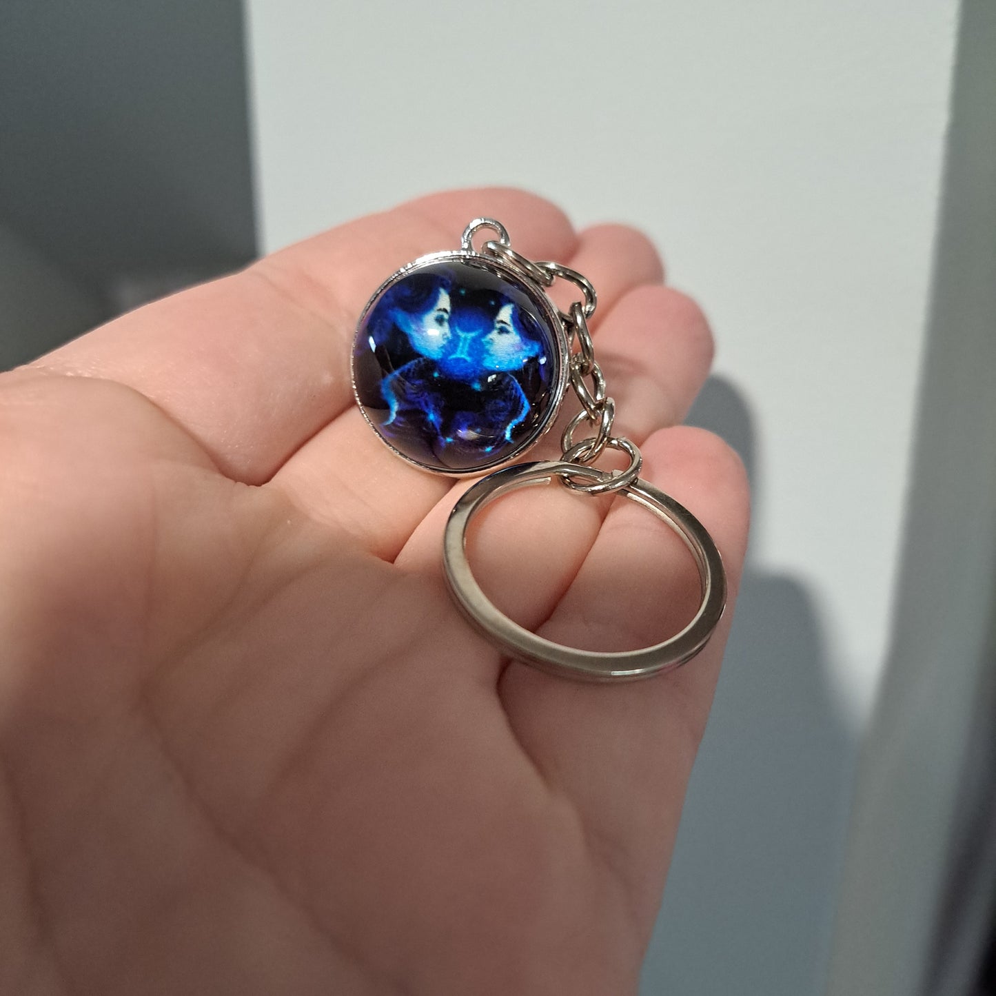 Gemini Keychain