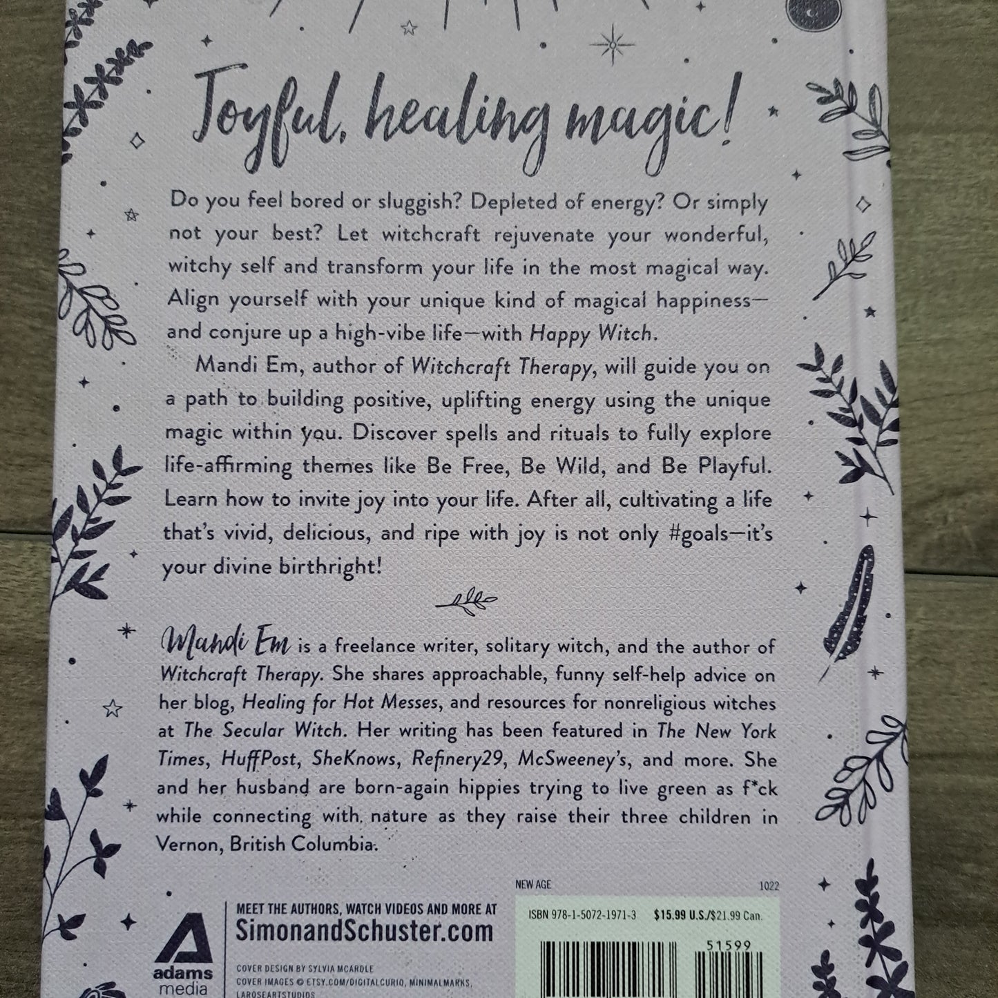 Happy Witch: Activities, Spells, and Rituals to Calm the Chaos and Find Your Joy