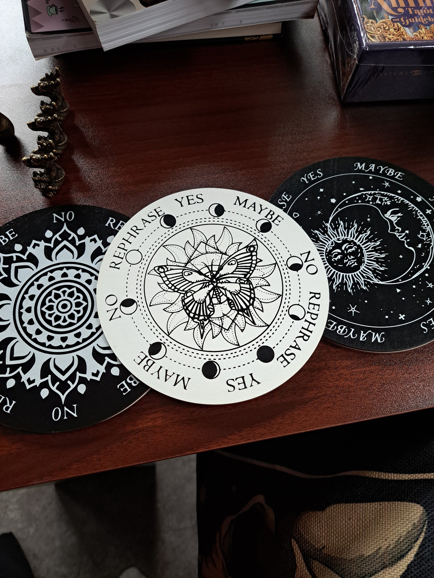 Pendulum Board - Sun & Moon Black