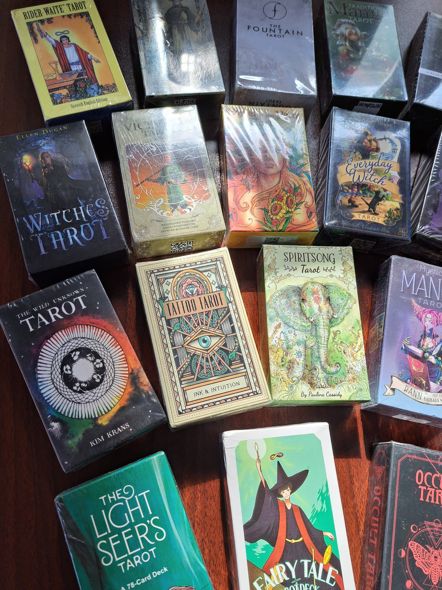 Pocket Sized Tarot Deck Intuitively Picked Just for You