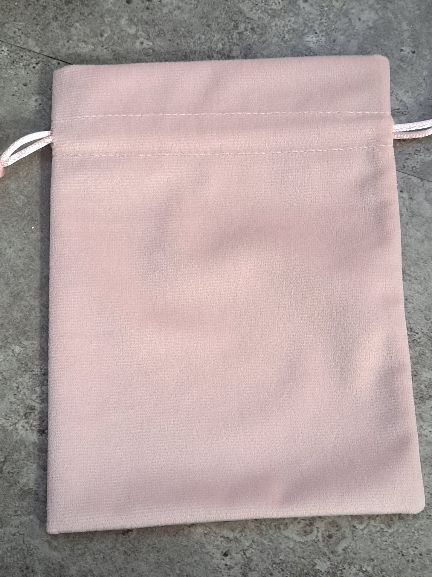 Card Deck or Crystal Pouch, Velvet Bag - Pink