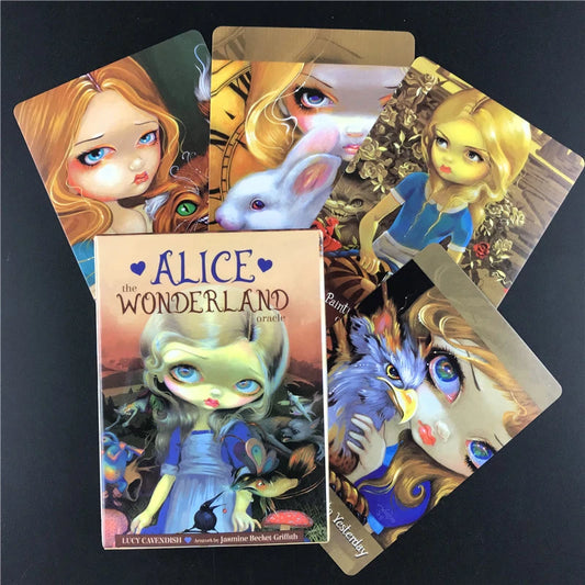 Alice the Wonderland Oracle - 45 cards Pocket Mini Size