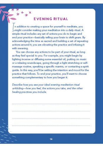 Evening Meditations Journal Relaxing Reflections & Affirmations to End Your Day