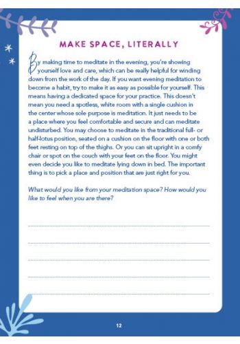 Evening Meditations Journal Relaxing Reflections & Affirmations to End Your Day