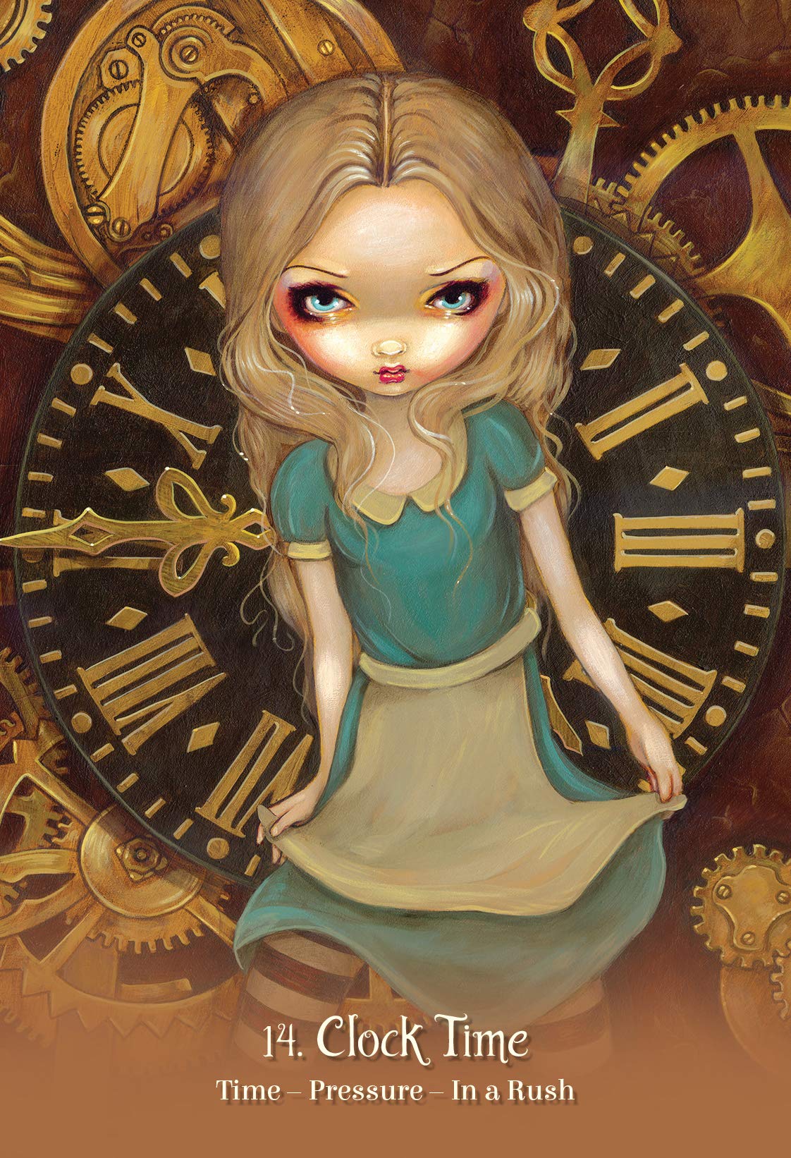 Alice the Wonderland Oracle - 45 cards Pocket Mini Size