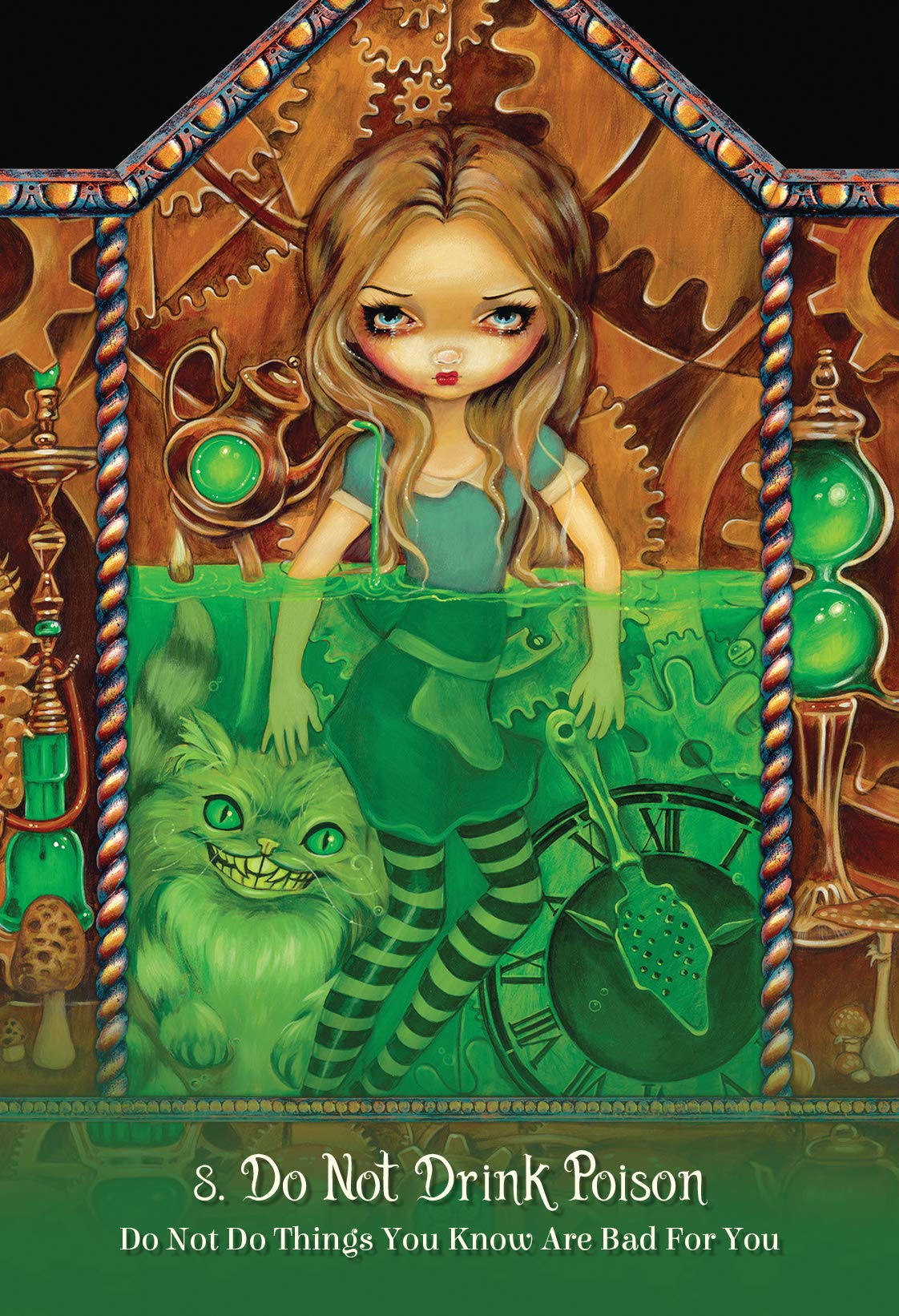 Alice the Wonderland Oracle - 45 cards Pocket Mini Size