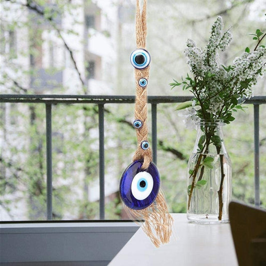 Nazar Charm, Evil Eye Protection Amulet, Made From Turkish Glass
