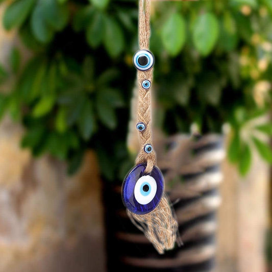 Nazar Charm, Evil Eye Protection Amulet, Made From Turkish Glass