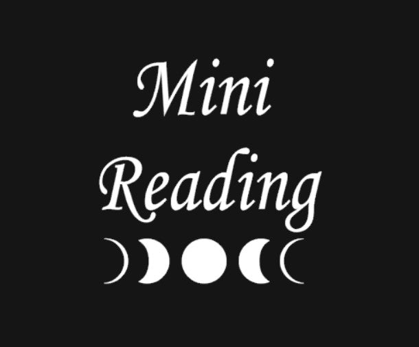 Mini Reading~ 3-5 minutes, Personal YouTube Video with explanation of reading