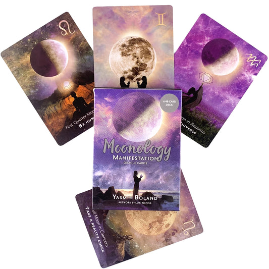 Moonology Manifestation Oracle - 48 cards Pocket Mini Size