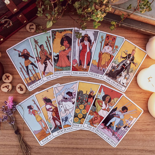 Modern Witch Tarot - cards and guidebook