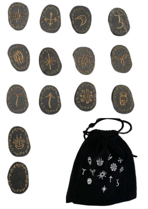 Wiccan Witch Runes Witches Runes Engraved Symbol