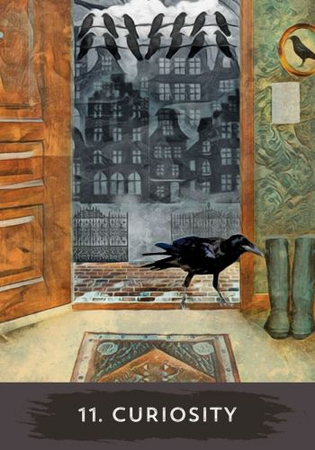 Urban Crow Oracle A 54-Card Deck and Guidebook