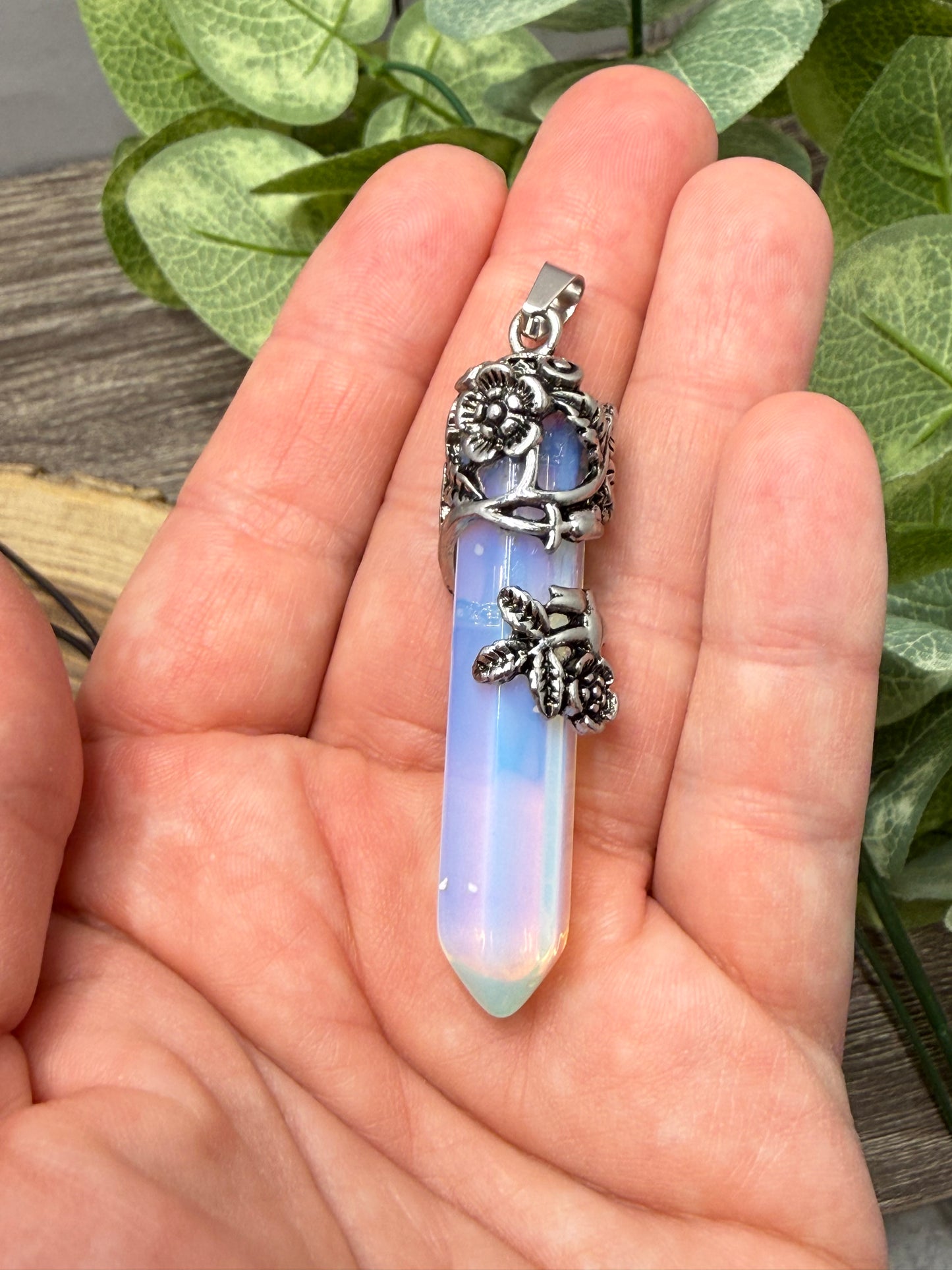 Flower Wrapped Pendant