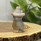 Crystal Cats with Hats Carvings