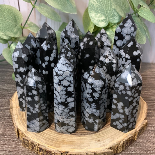 Snowflake Obsidian Towers