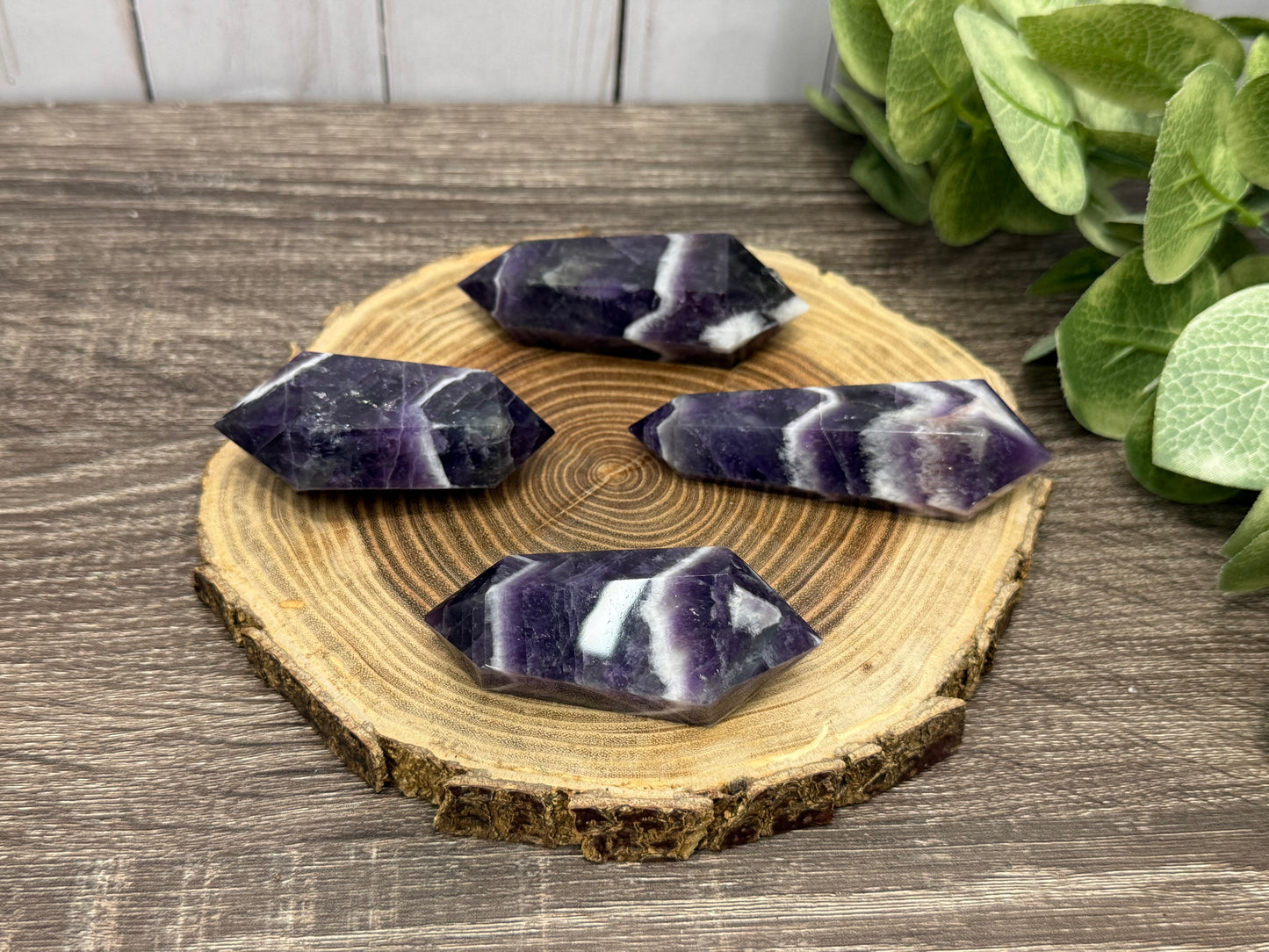 Chevron Amethyst Double Terminated (DT)