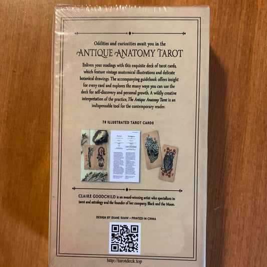 The Antique Anatomy Tarot - Pocket Mini Size