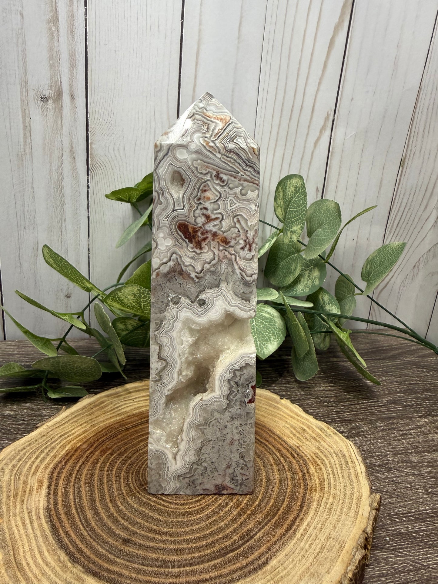 Mexican Lace Agate Towers