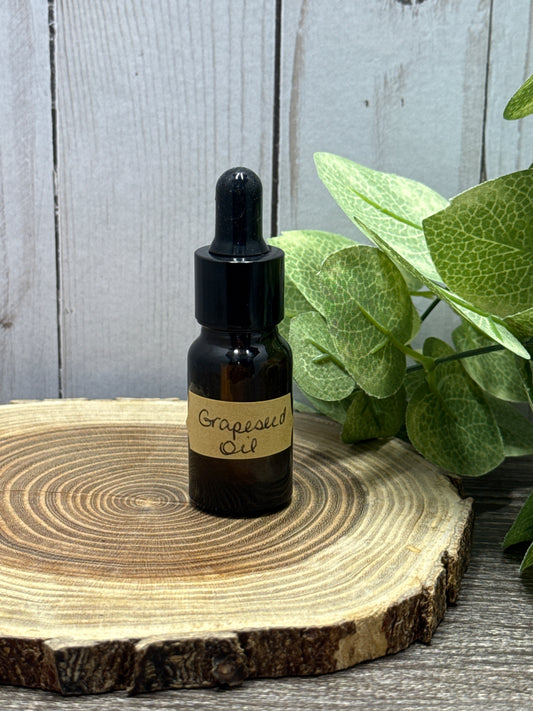 Grapeseed Oil, in 10mL dropper bottle - Magick Herbs
