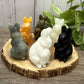 Rabbit Carving - Mom and Baby
