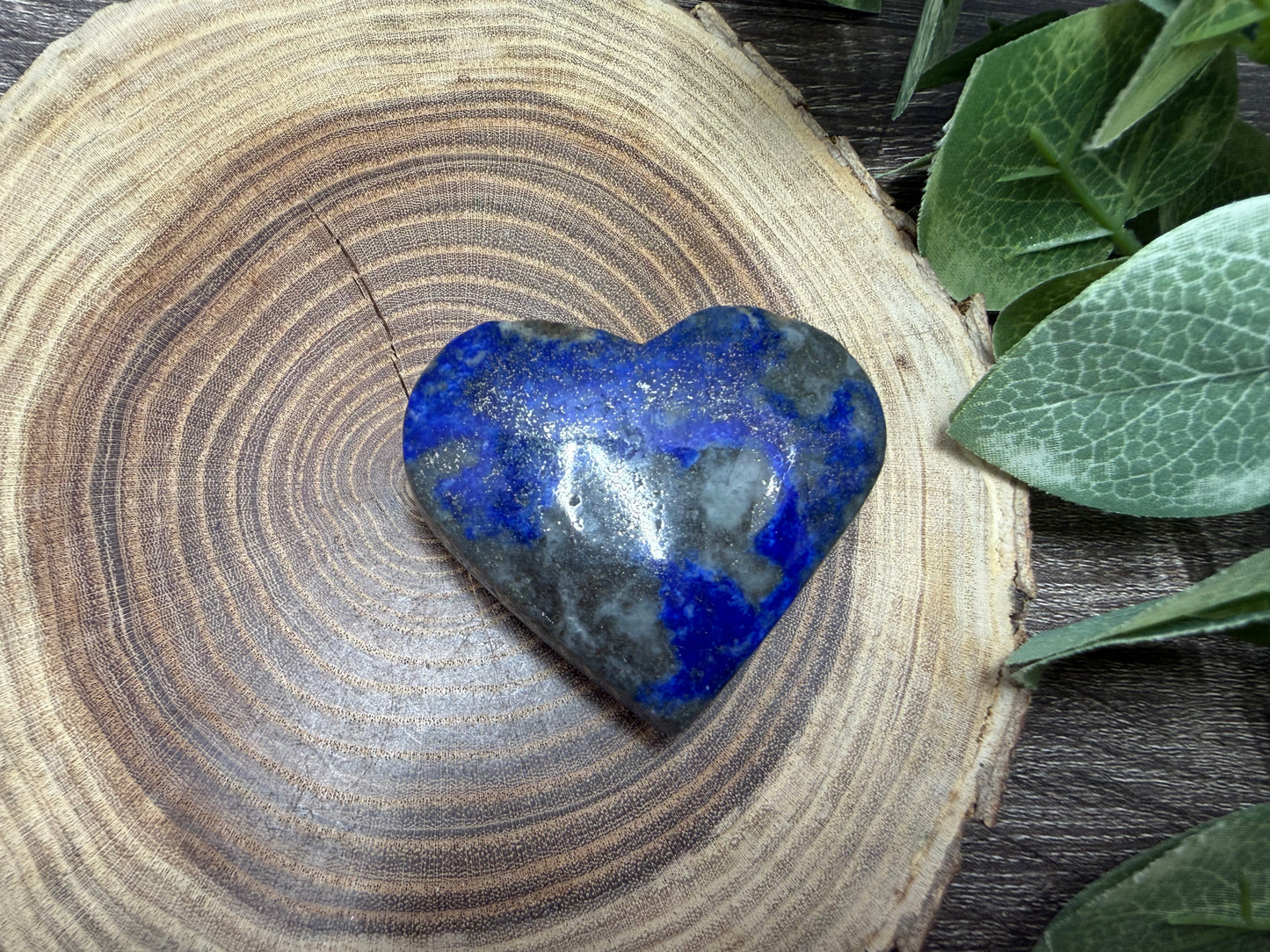 Lapis Lazuli Heart