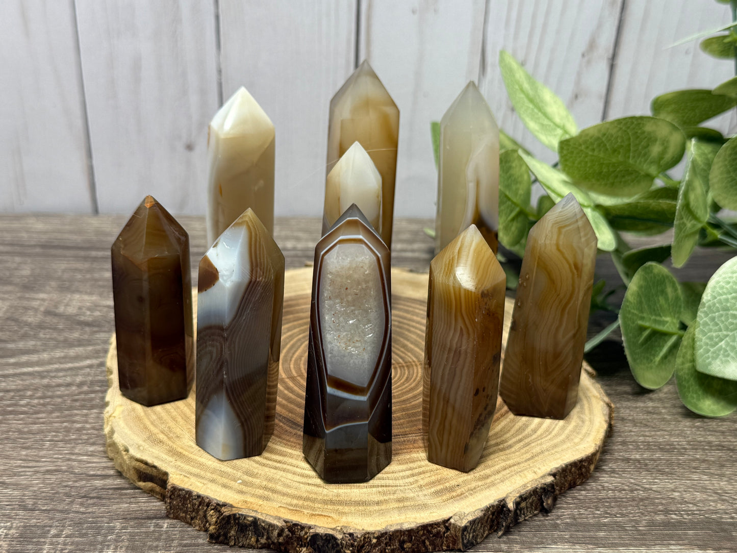 Chocolate Calcite Tower