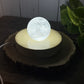 Wooden Light Up Sphere Stand