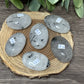Tourmalated Quartz Palm Stones