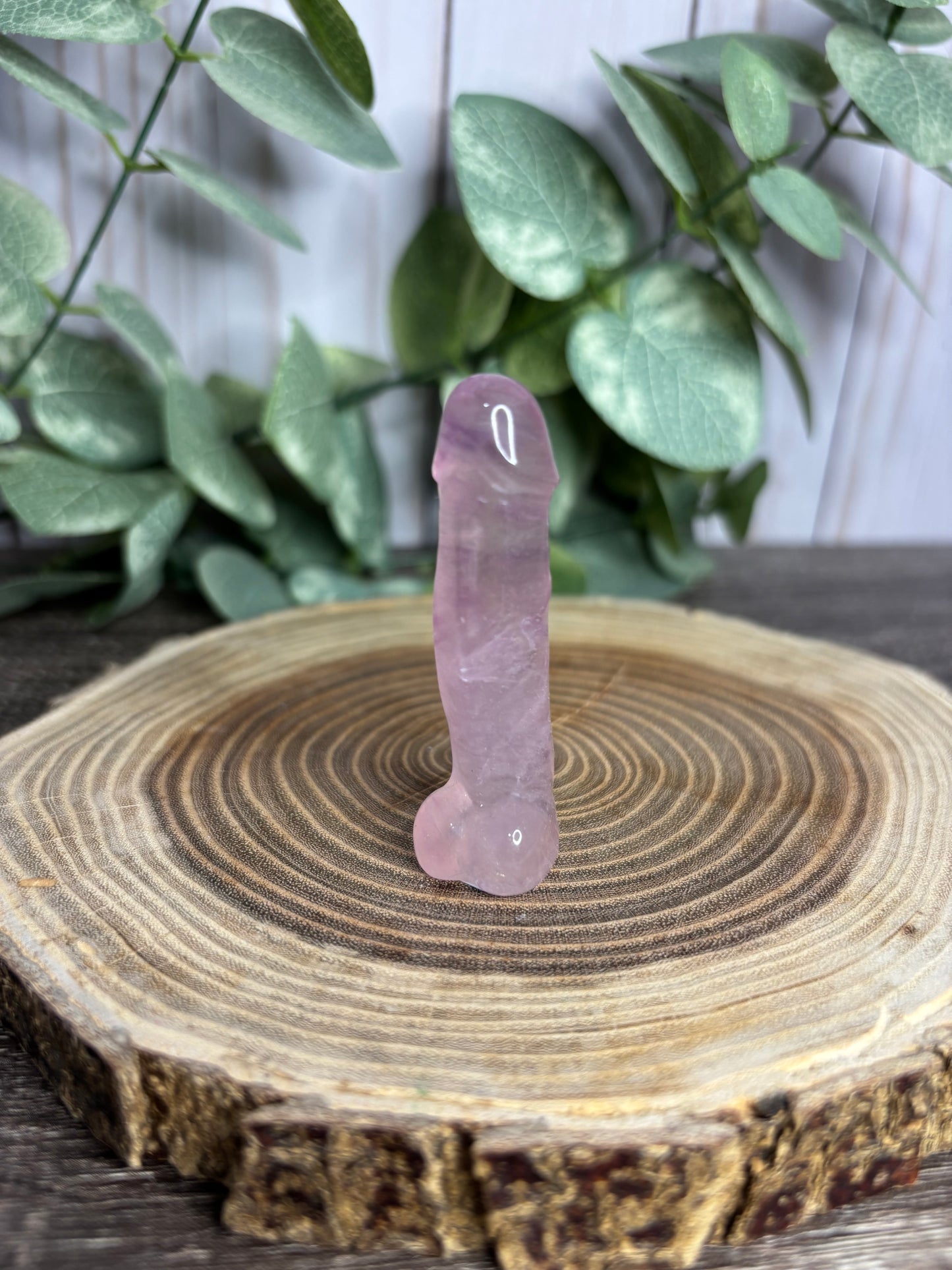 Fluorite Penis Carving