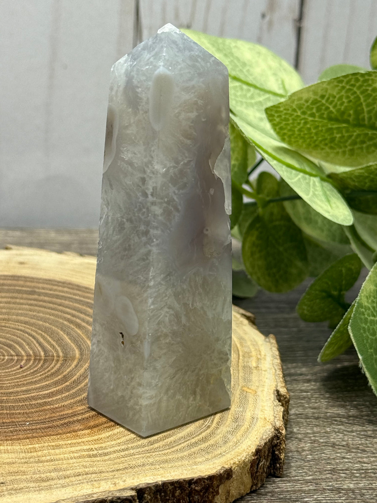 Flower Agate & Presulite Towers