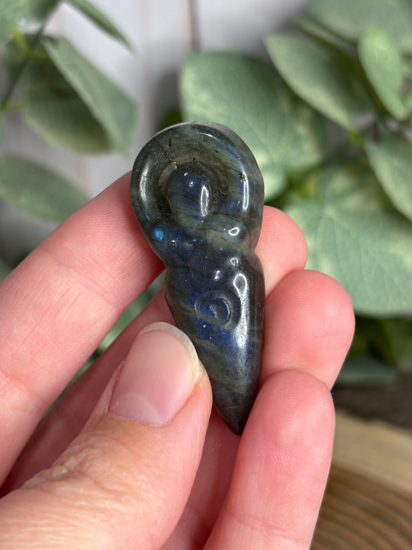 Goddess Labradorite Carving