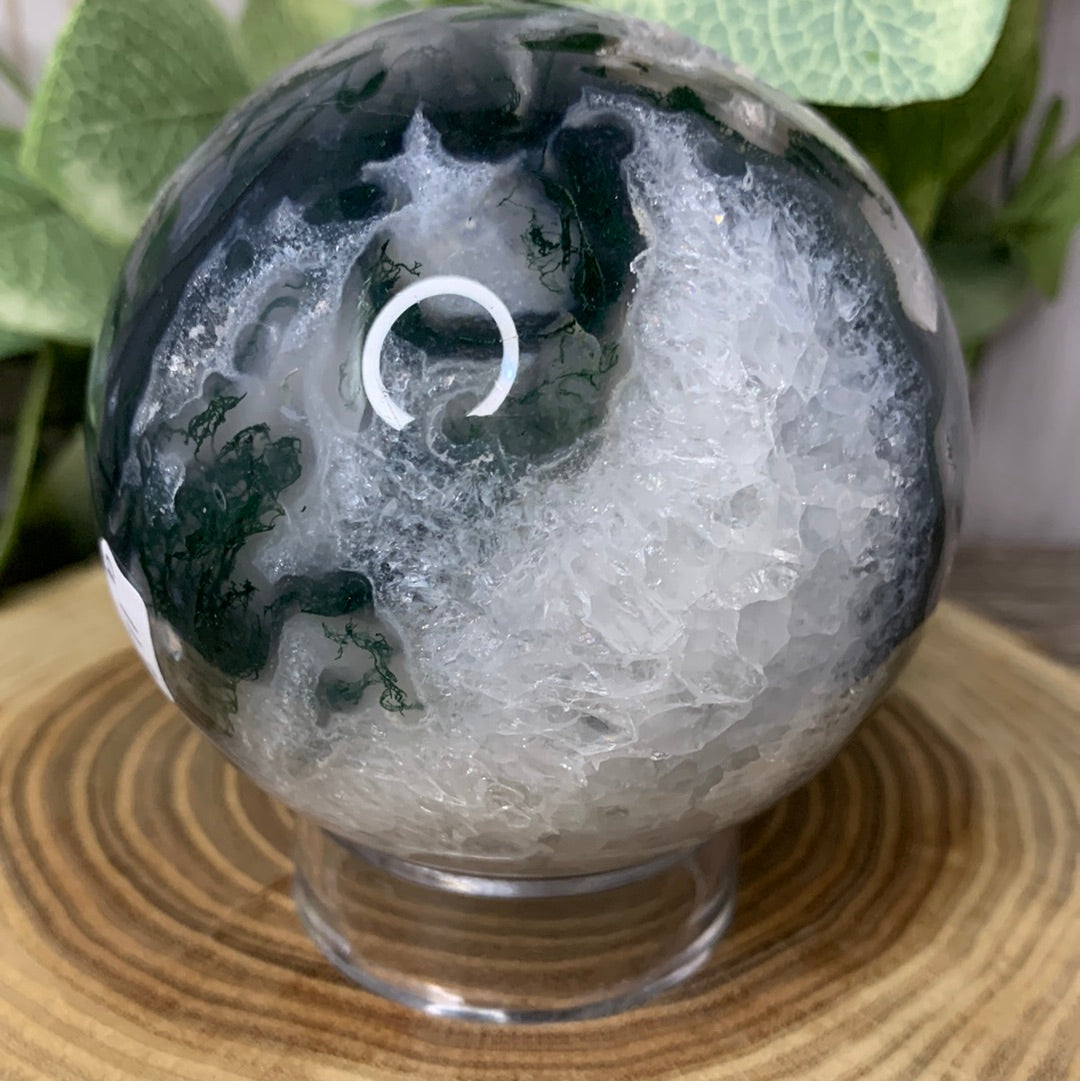 Moss Agate Spheres