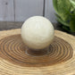 White Moonstone Spheres