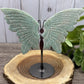 Butterfly Wings on Stand - Amazonite
