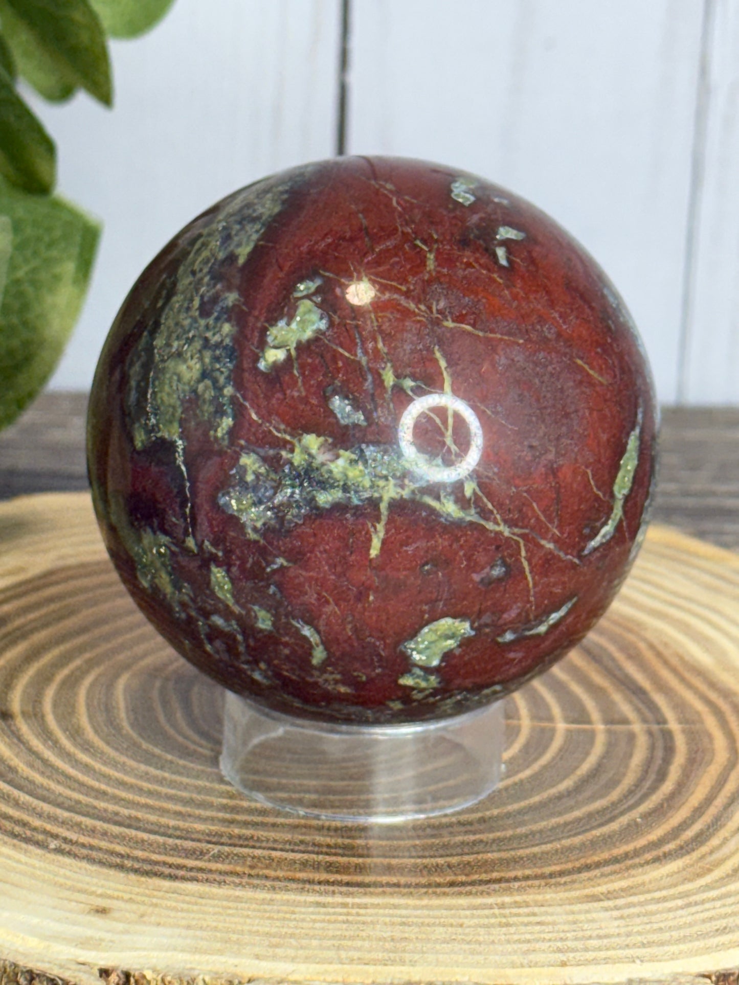 Dragon Bloodstone Sphere