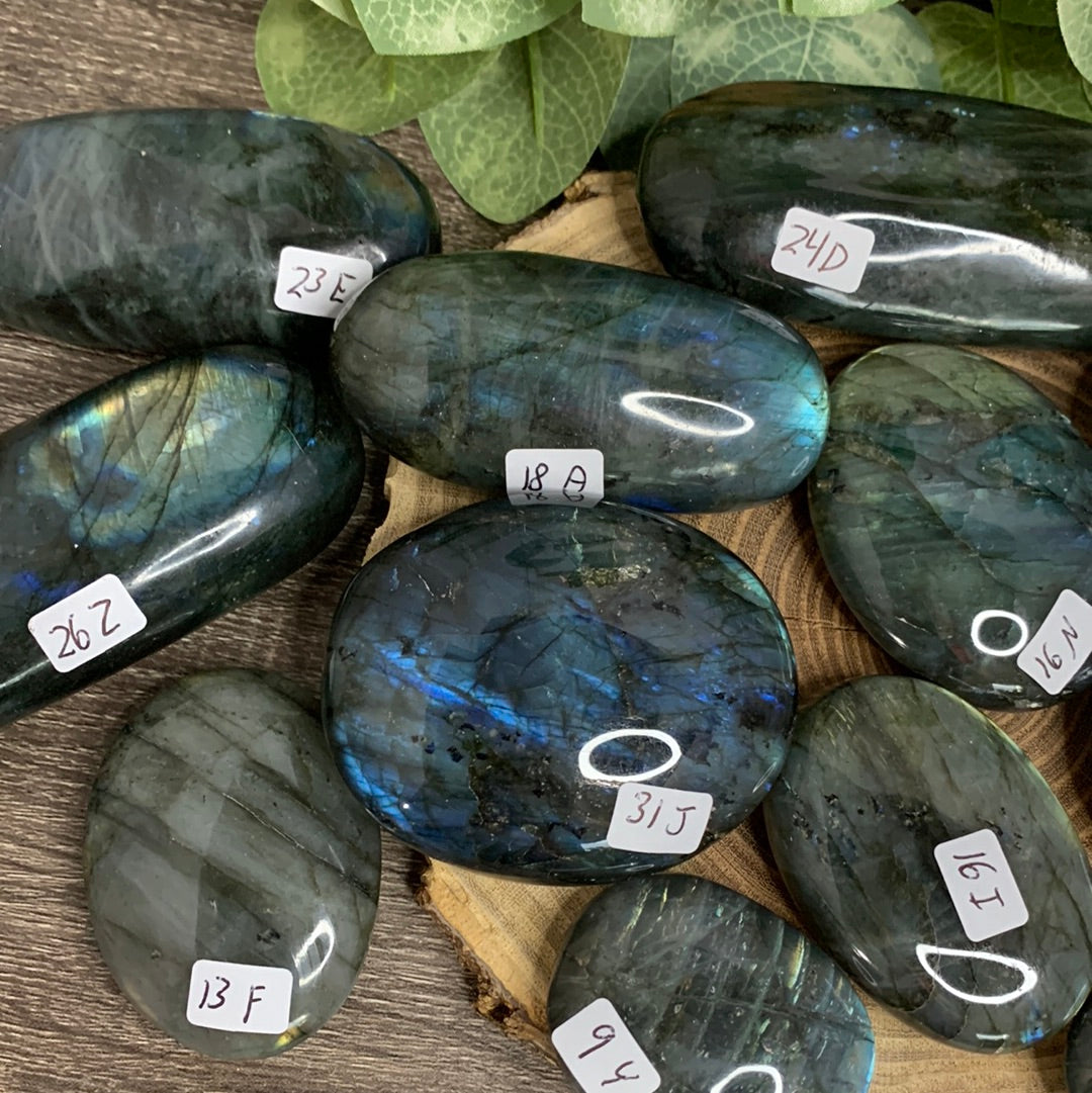 Labradorite Palm Stones