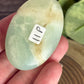 Pistachio Calcite Palm Stone