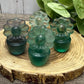 Fluorite Flowers In A Pot Carving