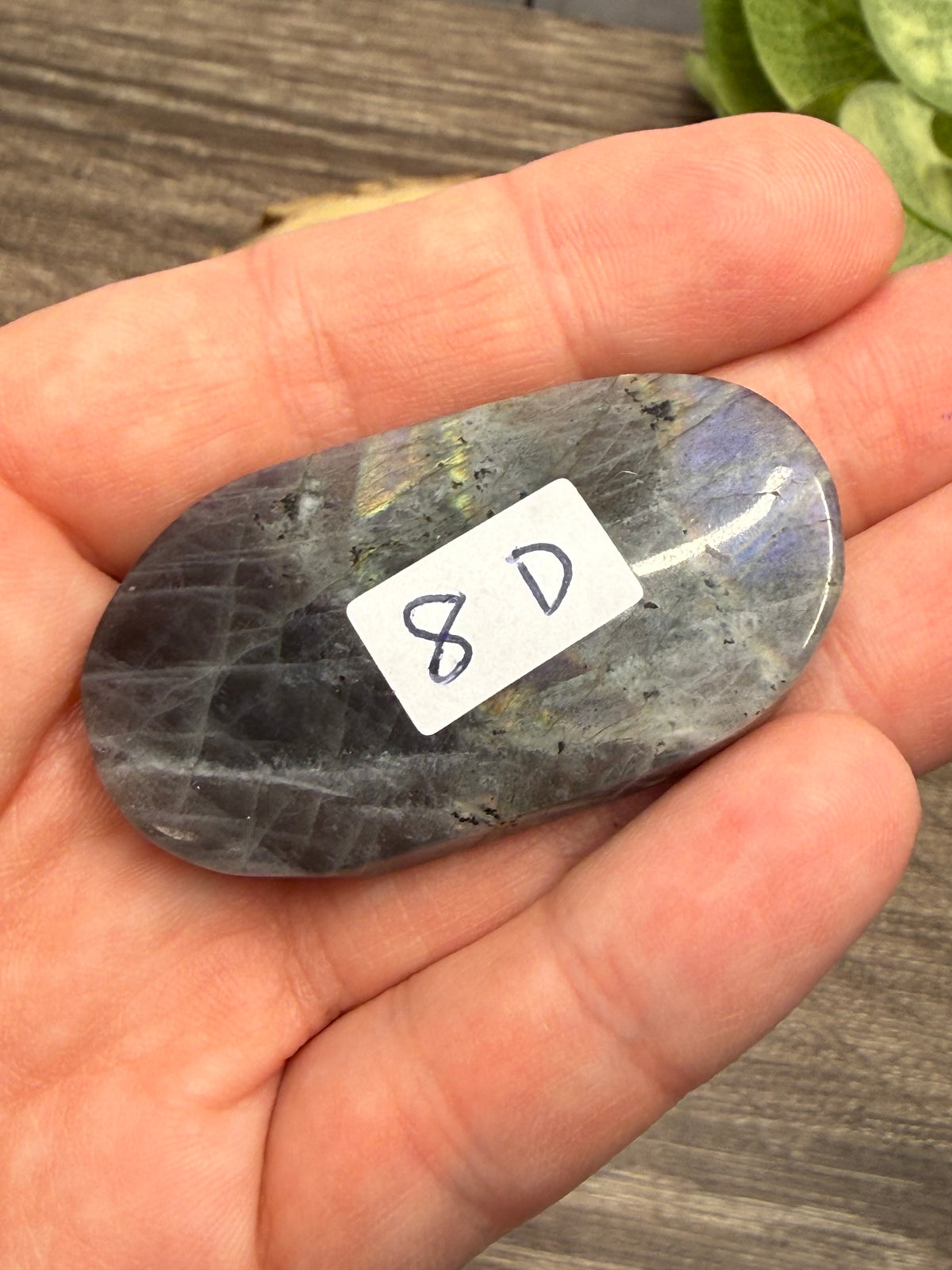 Labradorite Palm Stones - small