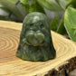 Crystal Ghost Carving Holding A Heart