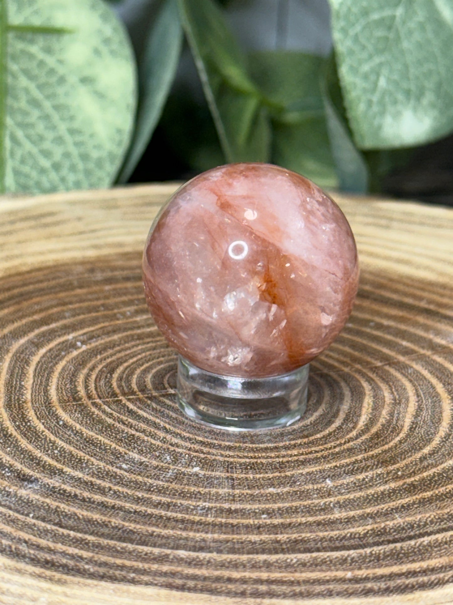 Fire Quartz Small Spheres
