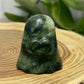 Crystal Ghost Carving Holding A Heart