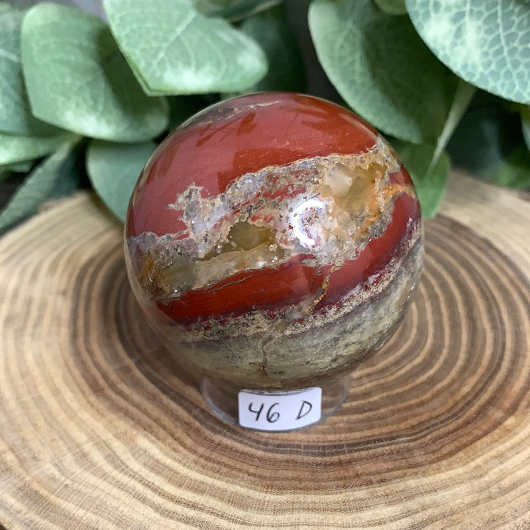 Red Jasper Spheres