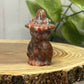 Crystal Cats with Hats Carvings