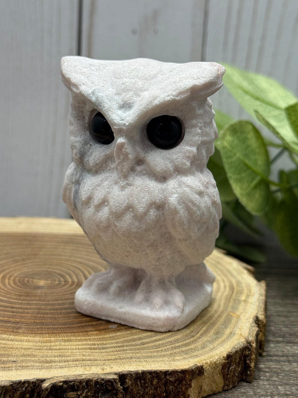 Large Owl Carvings