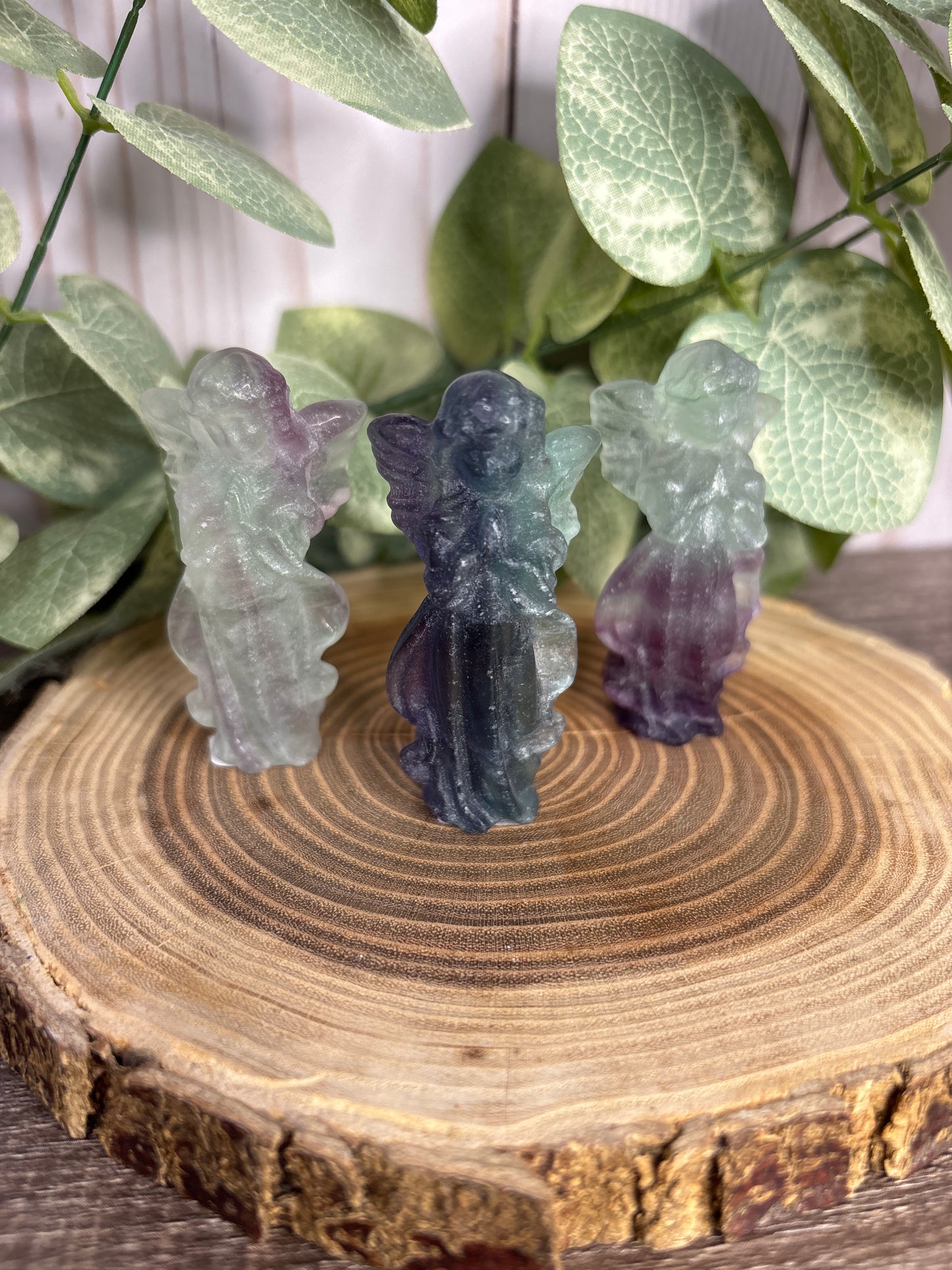 Angel Carving - Fluorite