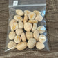 Peach Moonstone Rune Stones Set #1 Crystal with Elder Futhark Letterings