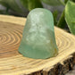 Crystal Ghost Carving Holding A Heart