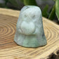 Crystal Ghost Carving Holding A Heart